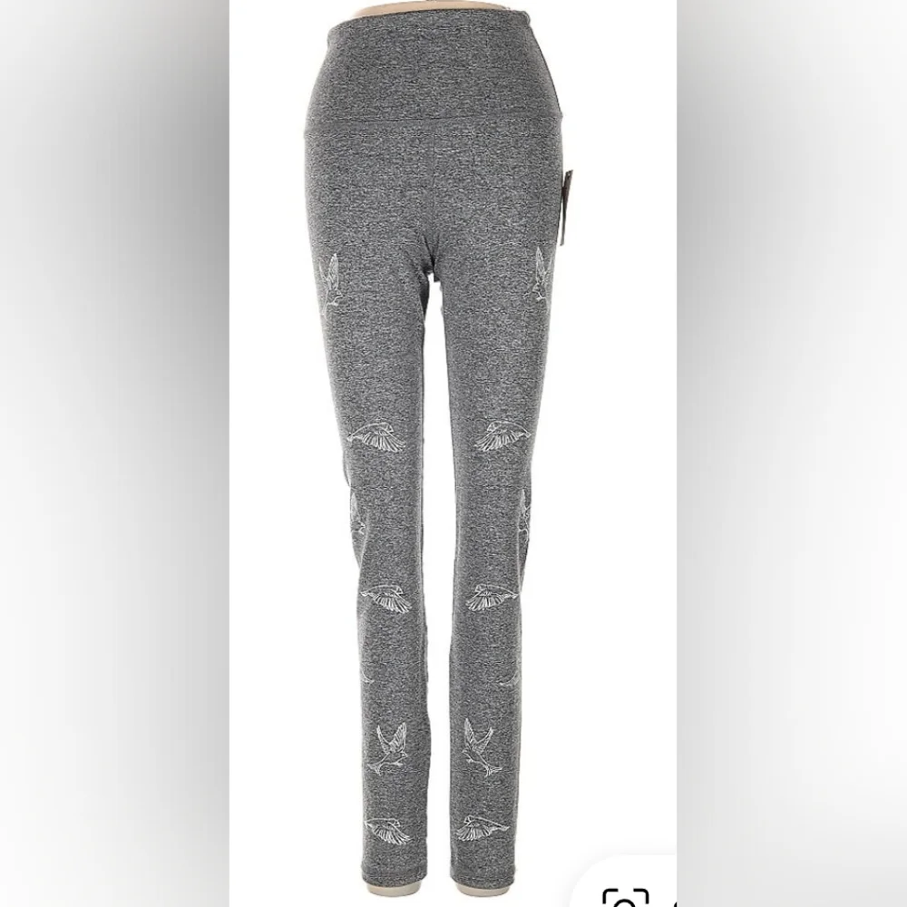 Anthropologie Daily Practice Dove Leggings NWT - Picture 2 of 10